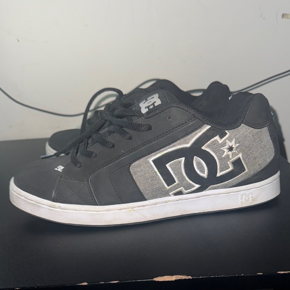 DC Black and Gray Sneakers